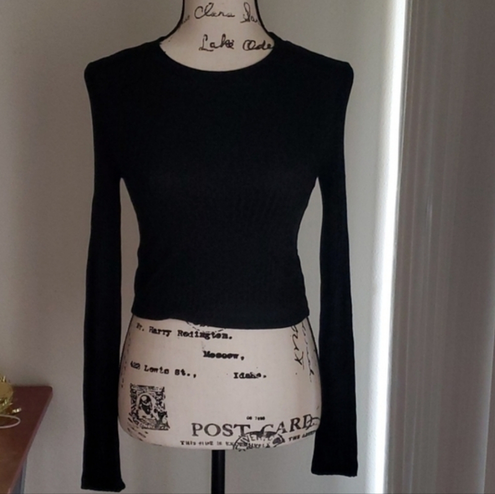 Open Back Crop Top